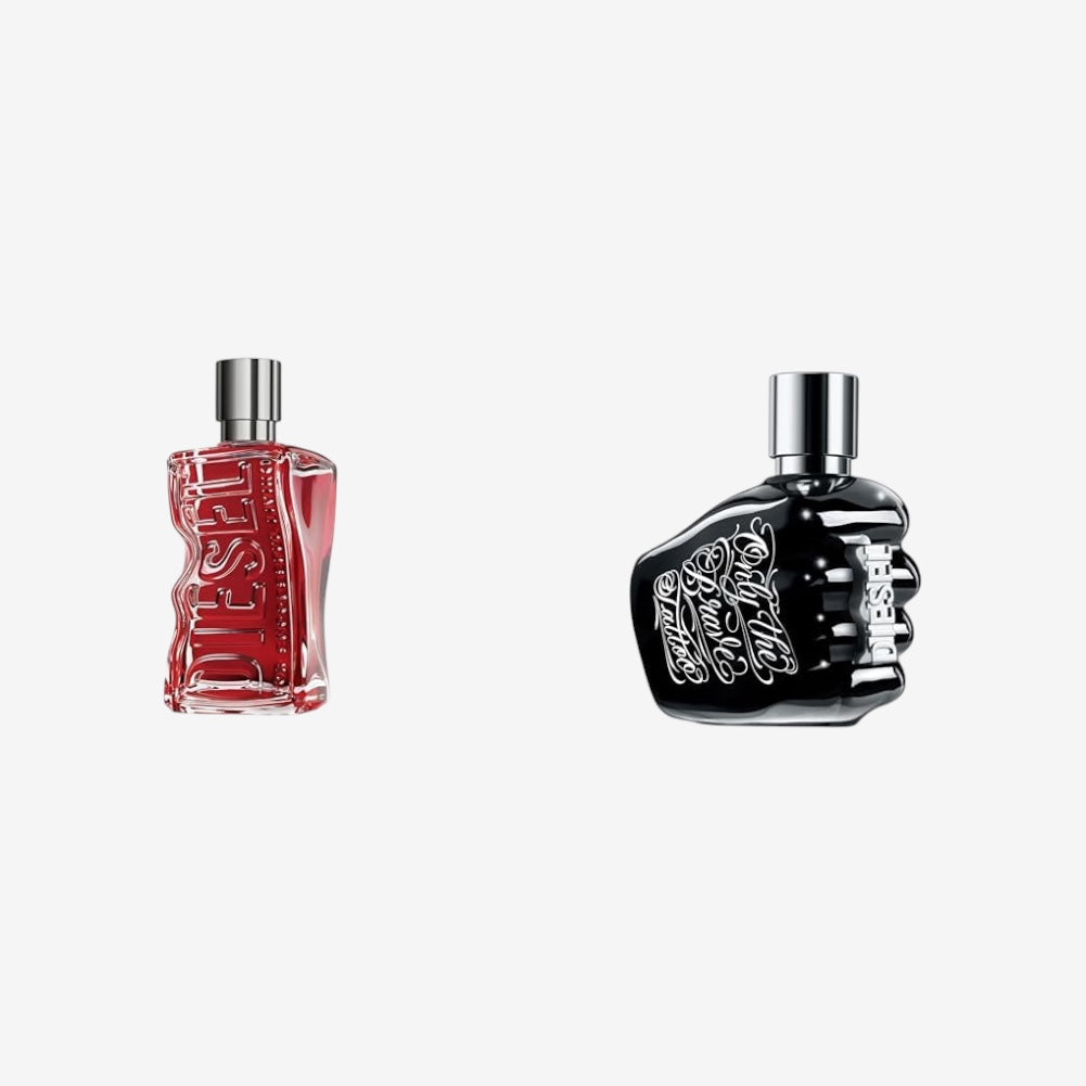 D by Diesel Red Parfüm | Eau de Parfum für Herren 30 ml + Diesel Only the Brave Tattoo Eau de Toilette 35ml