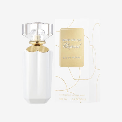 Chopard Sparkling Love 30 ml – Eau de Parfum für Frauen – Fruchtig-blumiger Duft – Extravagante Noten von Mandarine, Jasmin, Ylang-Ylang und Zedernholz – Parfum Damen – Weißer Glasflakon