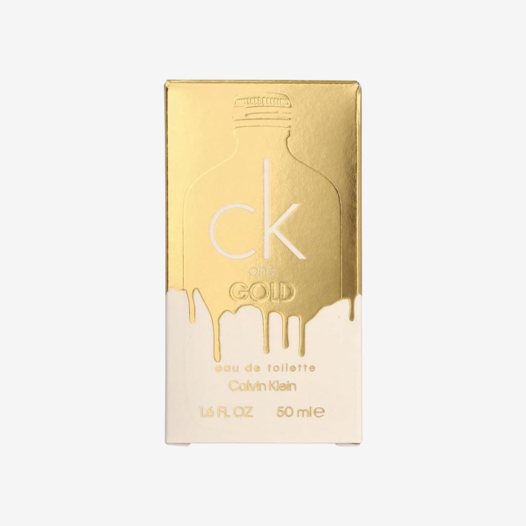 Calvin Klein CK ONE Gold Eau de Toilette, Unisex-Duft für Frauen und Männer