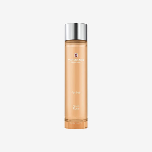 VICTORINOX Swiss Army For Her Apricot Rose, Eau de Toilette Damen, Parfüm mit Rose und Aprikose, Fruchtig und blumig, Vegan, 100 ml, V0001299