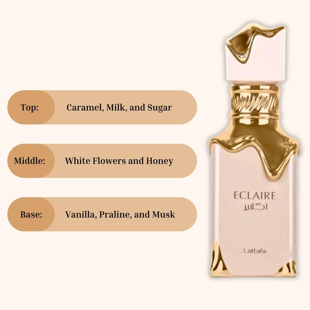 Lattafa Eclaire for Women Eau de Parfum in Zerstäuber, 100 ml