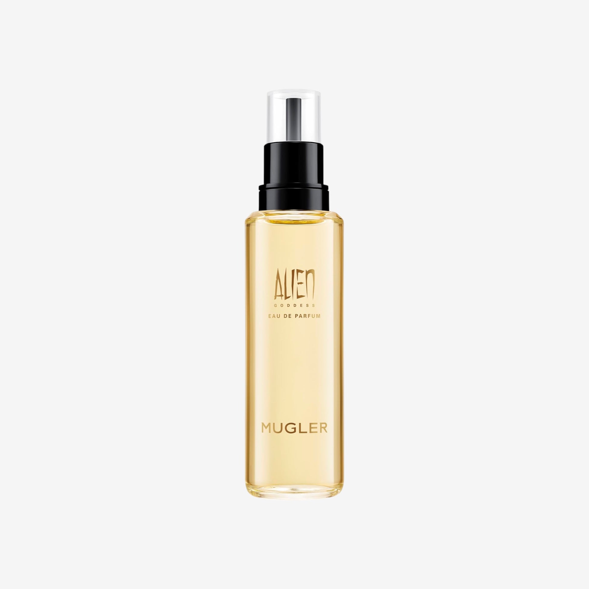 MUGLER Alien Eau de Parfum, Damen-Parfum, Amberartig, holzig und blumig, Außergewöhnlicher Duft, Nachfüllbar