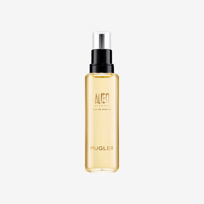 MUGLER Alien Eau de Parfum, Damen-Parfum, Amberartig, holzig und blumig, Außergewöhnlicher Duft, Nachfüllbar