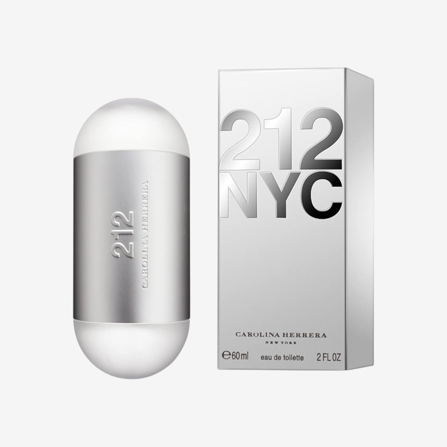 Carolina Herrera 212 femme/woman Eau de Toilette Spray, 1er Pack (1 x 60 ml)