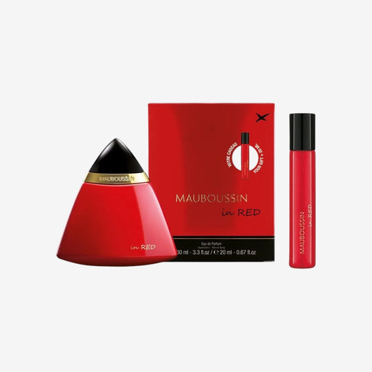 Mauboussin - Travel In Red: Eau de Parfum 100 ml & Travel Spray 20 ml