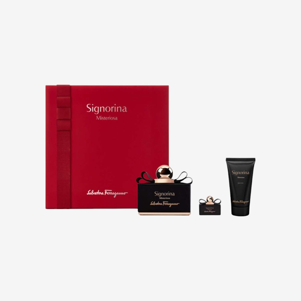 Salvatore Ferragamo Signorina Misteriosa Lote 3 Pz Parfum