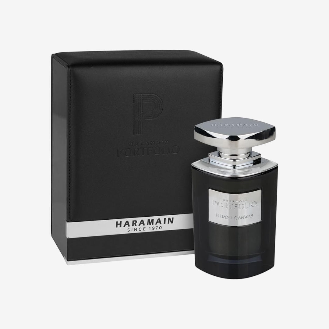 Portfolio Neroli Canvas von Al Haramain Eau de Parfum, Spray, 75 ml, Schwarz
