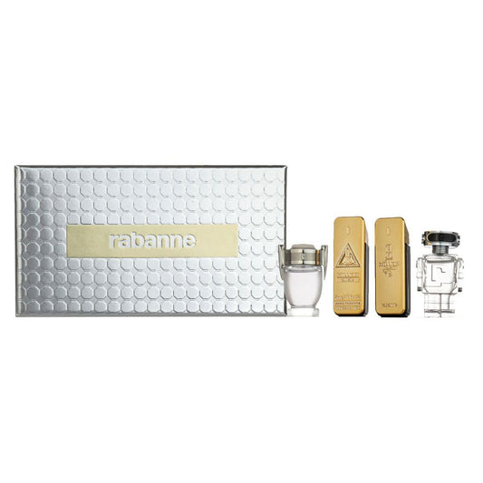 Paco Rabanne Köln-Geschenkset für Herren, 4 x 5 ml, Reisevielfalt