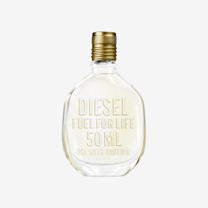 Diesel Fuel For Life Parfüm Herren| Männer Parfum| Parfume Men, Frischer und holziger Duft| 125ml + Bodyspray, Körperspray mit frischem und kraftvollem Duft nach Lavendel, Moschus und Holz | 200 ml