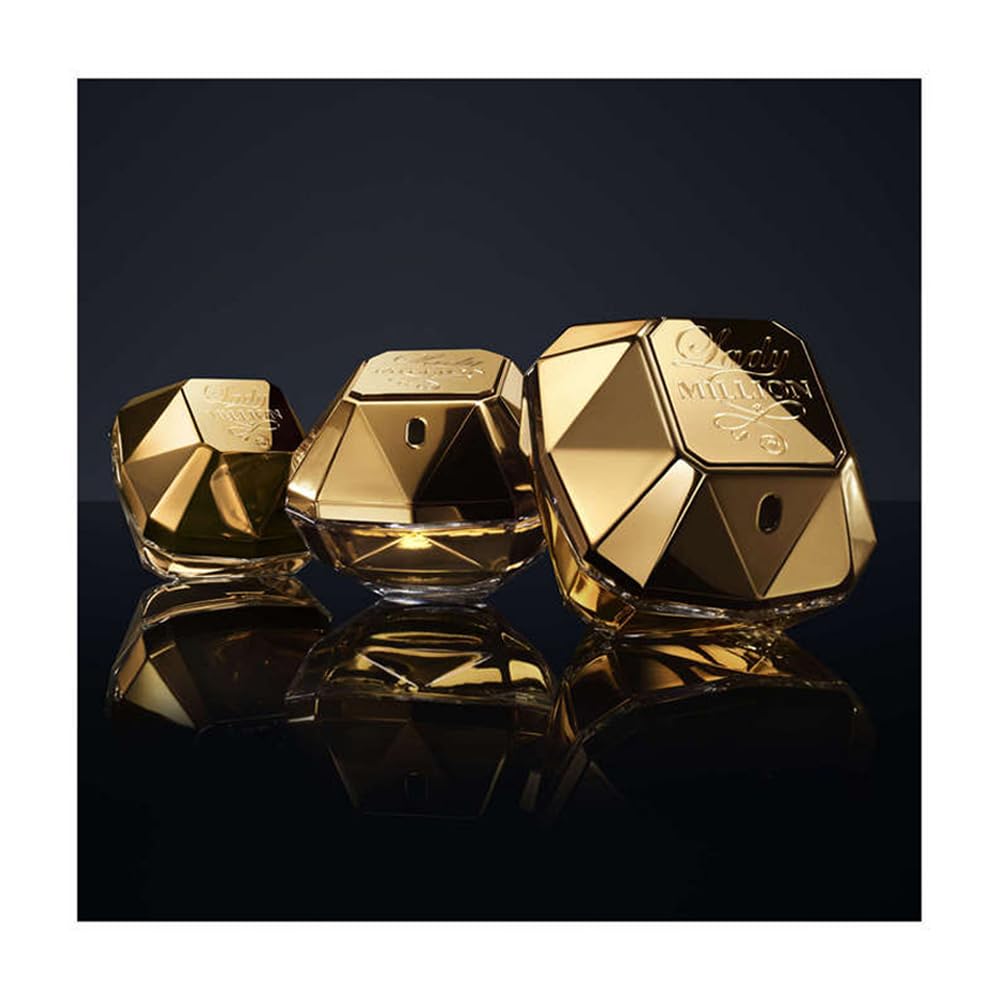 Paco Rabanne Lady Million Eau De Parfum Spray für Damen Pack (1x 80 ml)