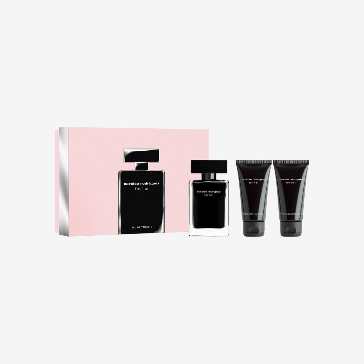 Narciso Rodriguez EDT For Her Damen Parfüm-Set, 3-teilig