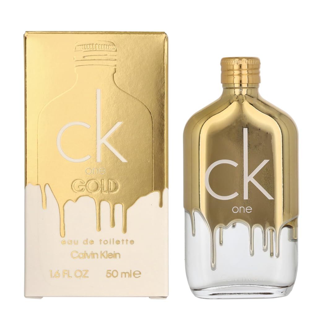 Calvin Klein CK ONE Gold Eau de Toilette, Unisex-Duft für Frauen und Männer