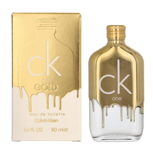Calvin Klein CK ONE Gold Eau de Toilette, Unisex-Duft für Frauen und Männer