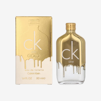 Calvin Klein CK ONE Gold Eau de Toilette, Unisex-Duft für Frauen und Männer