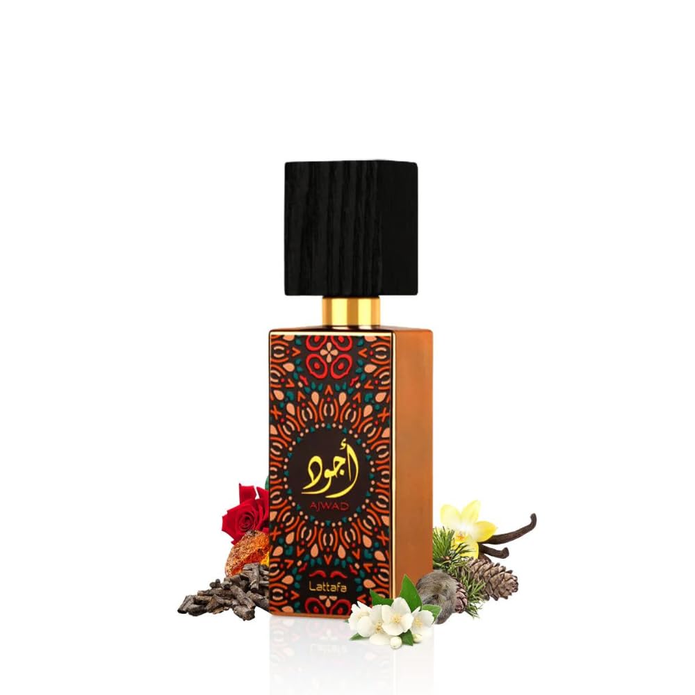 AJWAD Lattafa - EAU DE PARFUM, Natural spray-Vaporisateur, 60ML