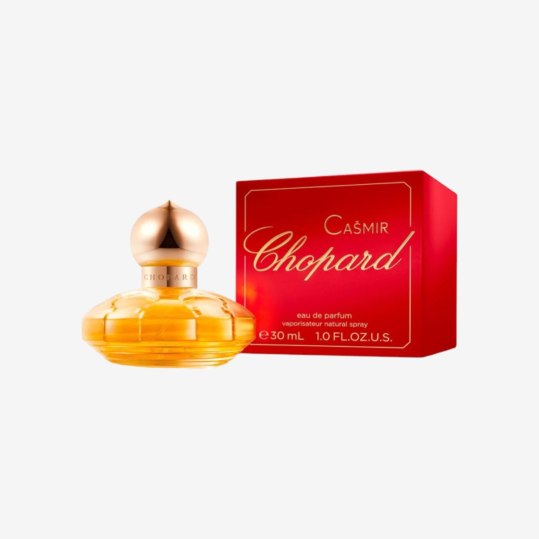 Chopard Casmir 30 ml – Eau de Parfum für Frauen – Fruchtiger Gourmand-Duft – Erfrischende Noten von Mango, Pfirsich, Jasmin, Patchouli und Moschus – Parfum Damen – Transparenter Glasflakon