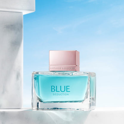 Banderas Perfumes – Blue Seduction Woman – Eau de Toilette Spray für Frauen, Blumiger und Aquatischer Duft – 200 ml