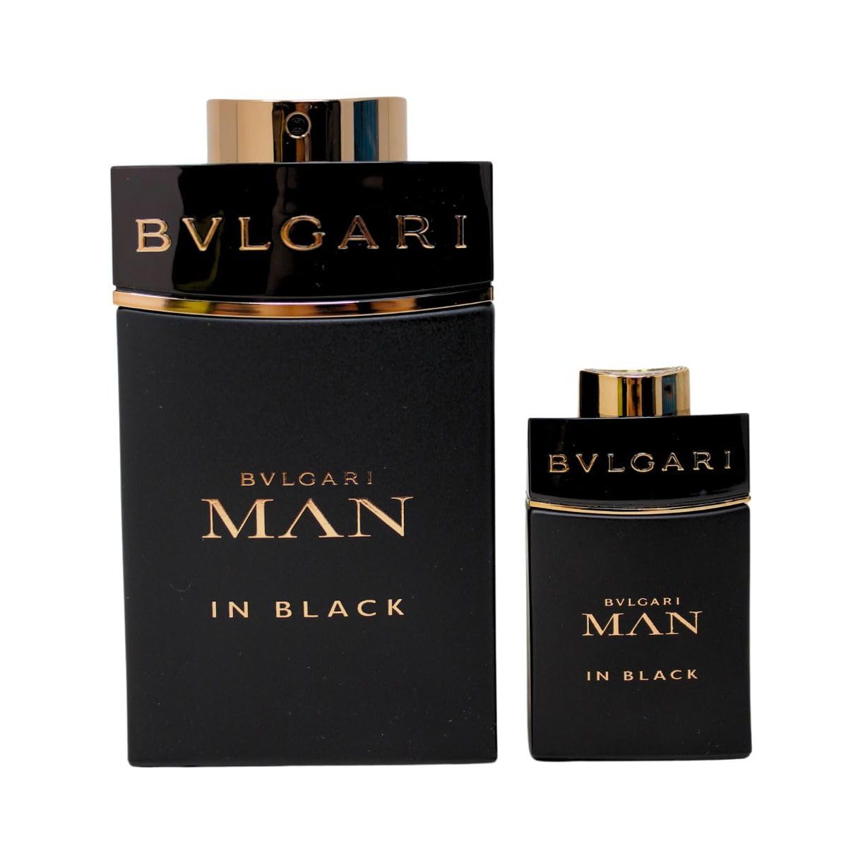 BULGARI MAN IN BLACK SET: EDP SPRAY 100ML & EDP SPRAY 15ML
