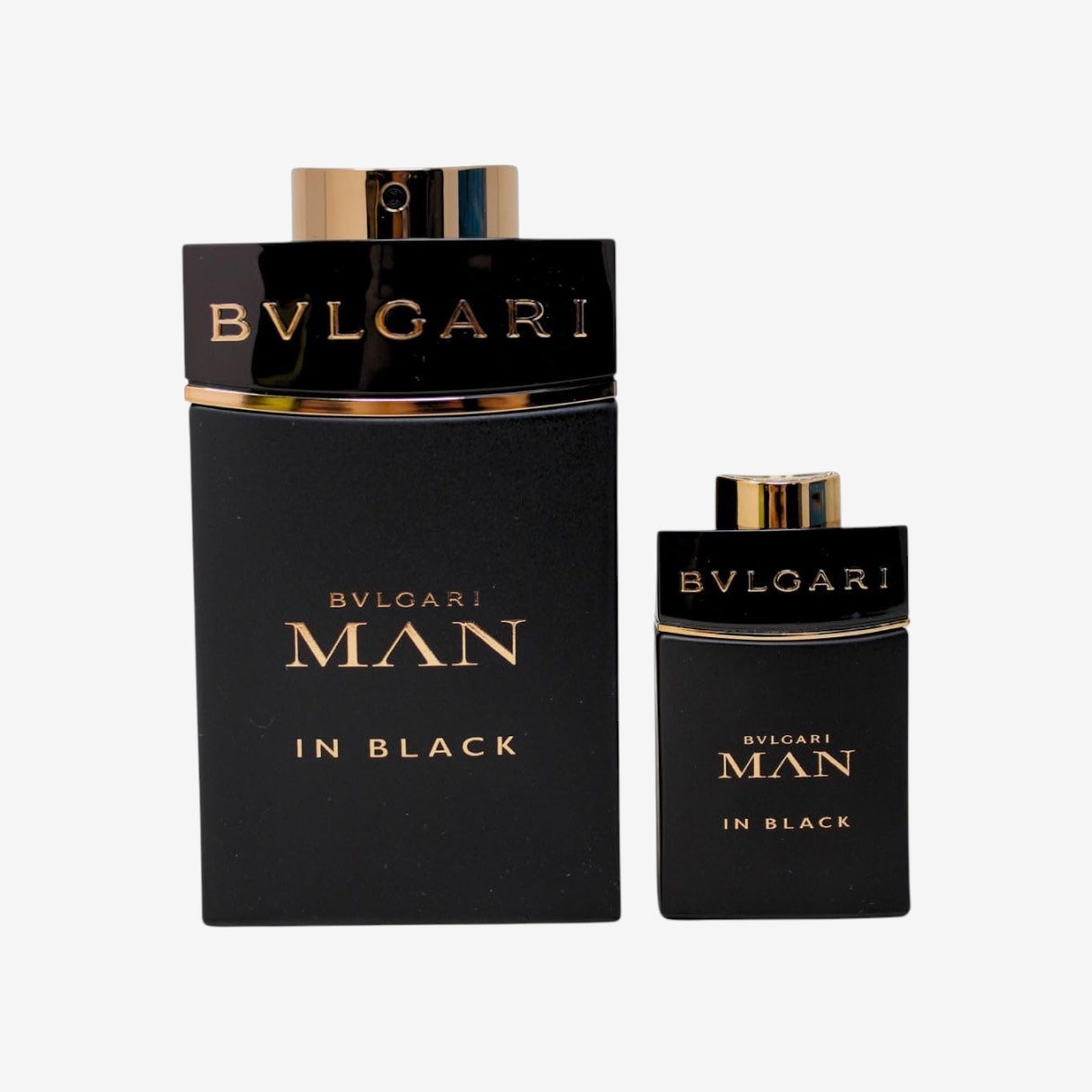 BULGARI MAN IN BLACK SET: EDP SPRAY 100ML & EDP SPRAY 15ML