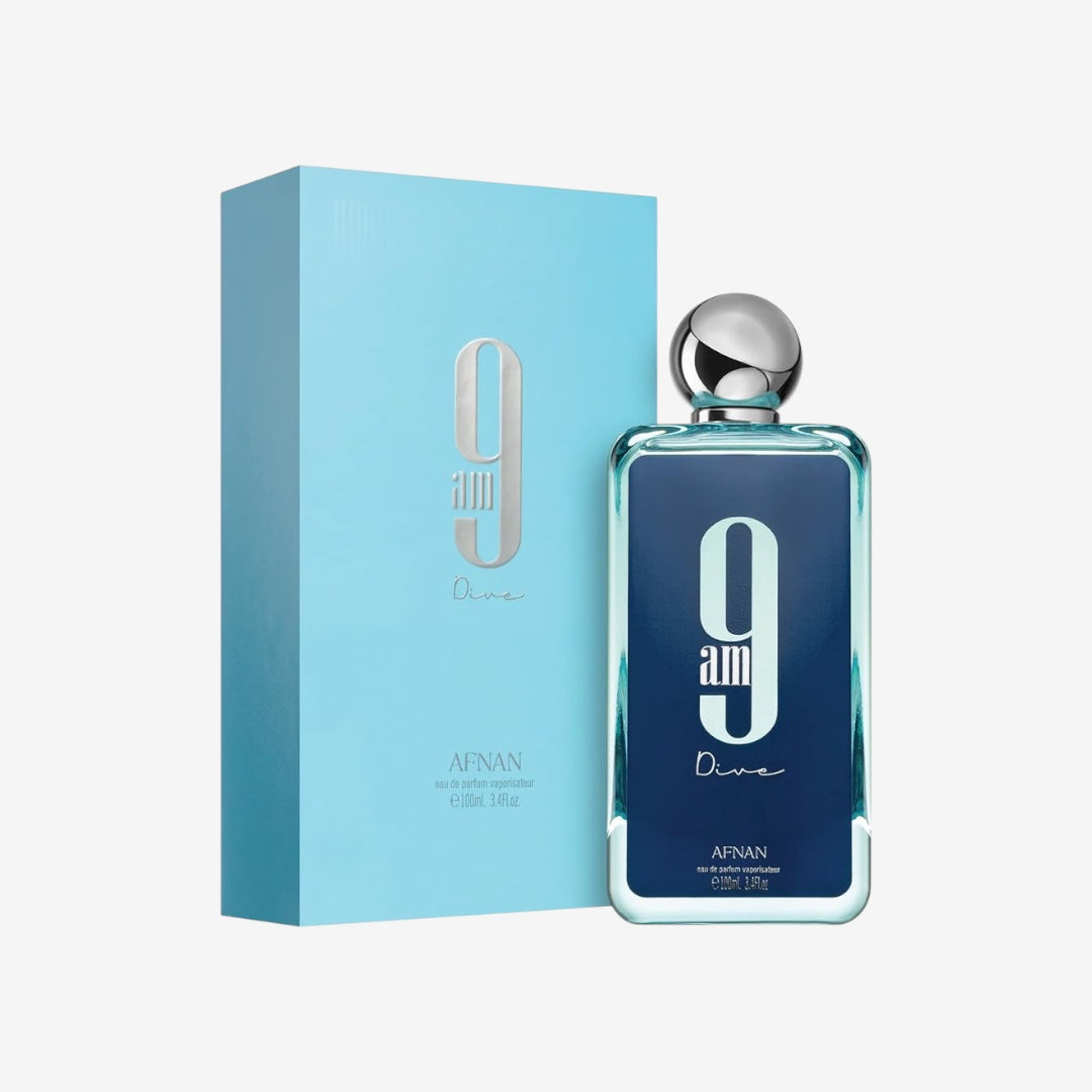 Afnan 9 am Dive Eau de Parfum unisex 100 ml EDP, Parfum, Herren, Geschenk