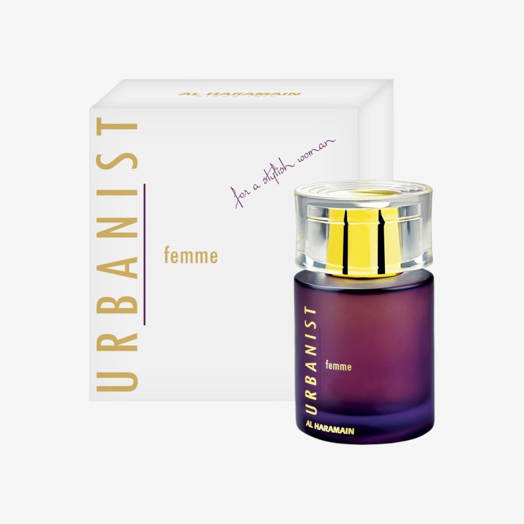 Al Haramain Urbanist Femme Eau de Parfum Spray 100 ml | fruchtig-frisches & langanhaltendes Parfüm für Damen | Luxuriöser Duft für Damen