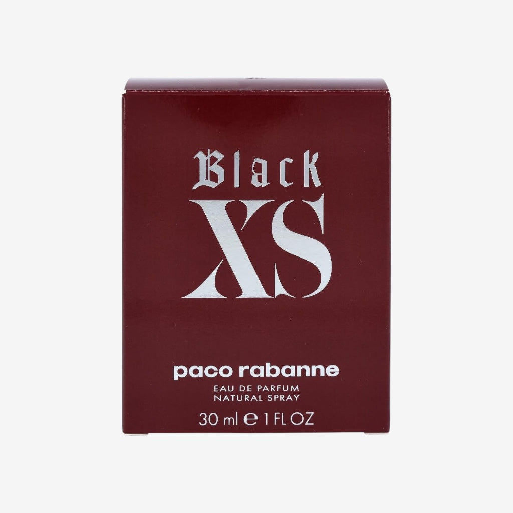 Paco Rabanne Black XS Parfüm 1er Pack (1x 30 ml), Blumenmuster