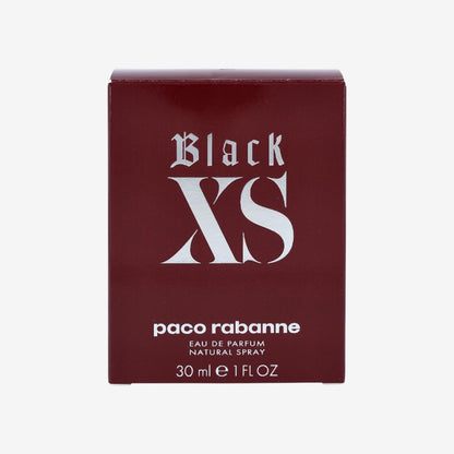 Paco Rabanne Black XS Parfüm 1er Pack (1x 30 ml), Blumenmuster