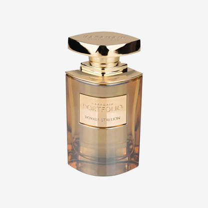 Al Haramain Portfolio Royale Stallion 75 ml Damen Eau de Parfum | Oud Arabian Parfüm ist ein hochwertiger und angesehener Unisex-Duft