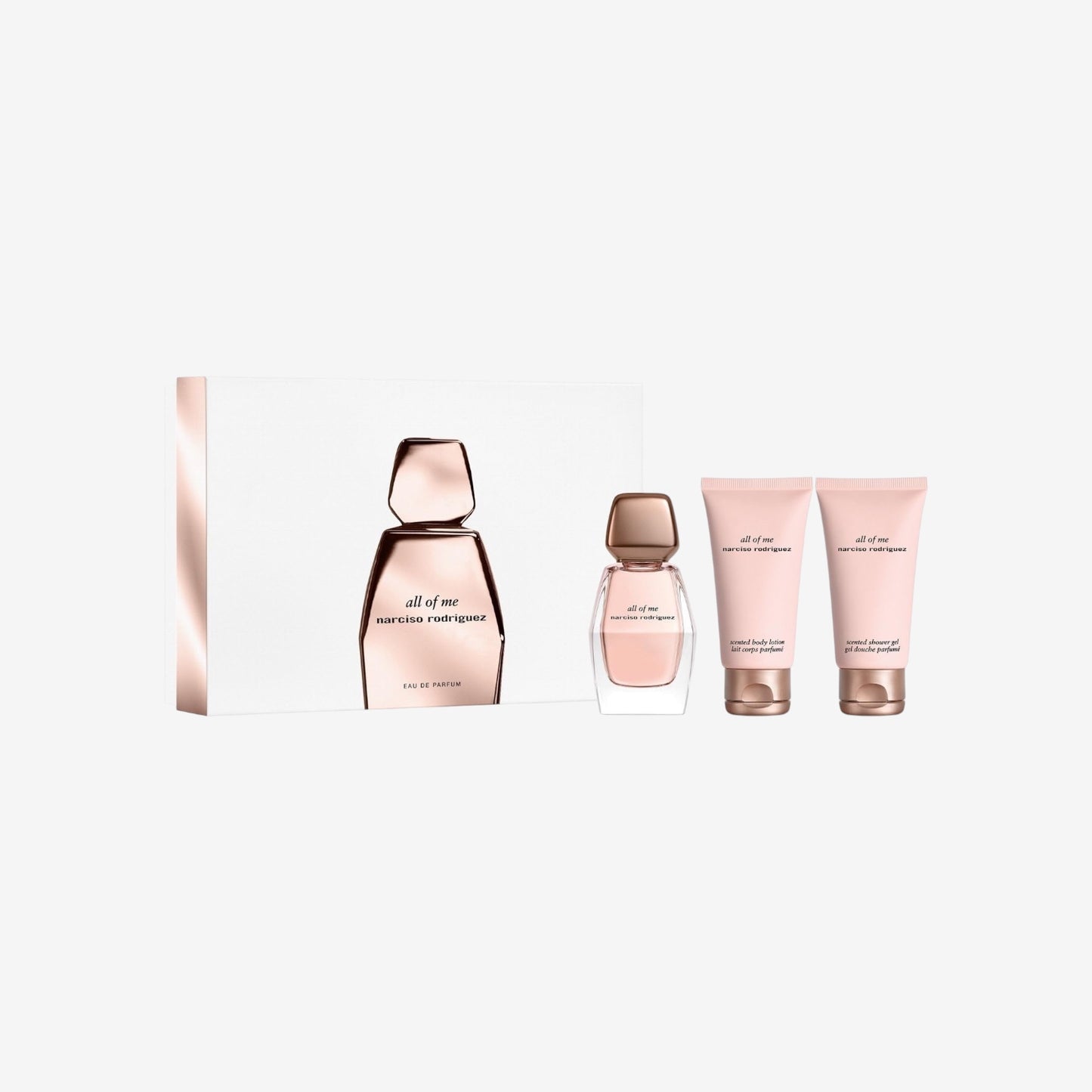 NARCISO RODRIGUEZ All Of Me Set (EDP 50ml + Body Lotion 50ml + Shower Gel 50ml)