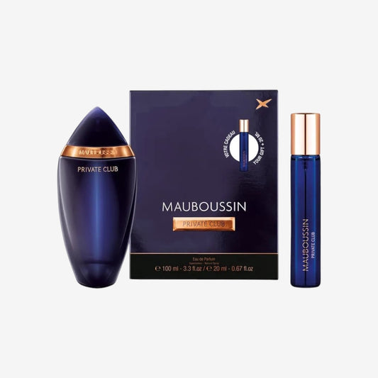Mauboussin - Reise-Set Private Club: Eau de Parfum 100 ml & Travel Spray 20 ml