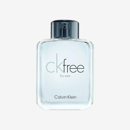 CALVIN KLEIN ck Free for Men, Eau de Toilette, holzig-aromatischer Herrenduft, 30ml
