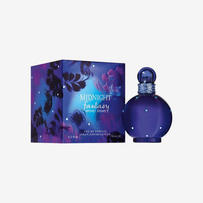 Britney Spears Midnight Fantasy, Eau de Parfum für Frauen, fruchtiger und blumiger Duft , 100 ml