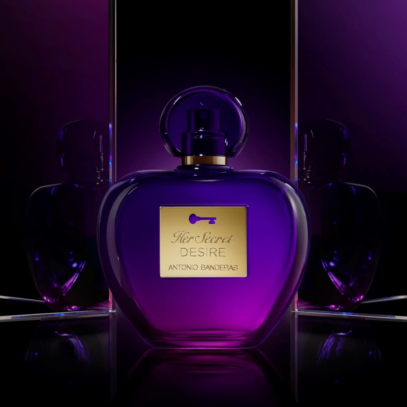 Banderas - Her Secret Desire - Eau de Toilette Spray für Frauen, Blumig-Fruchtiger und Süßer Duft - 80 ml