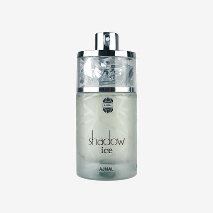 Ajmal Shadow Ice Uni-EAU de Parfum, handverlesen, luxuriös, langanhaltend, frischer und blumiger Duft, hergestellt in Dubai, Parfüm für Damen und Herren, 75 ml