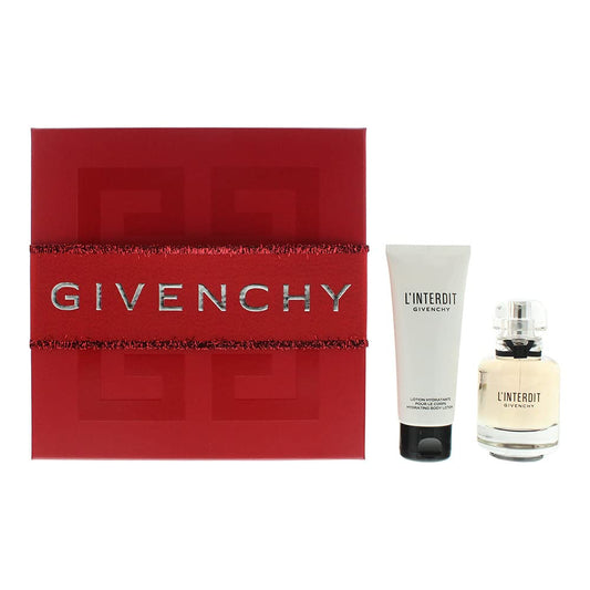 Givenchy L'interdit Set (L'Interdit Eau de Parfum,50ml+Body lotion L'Interdit,75ml), 125 ml