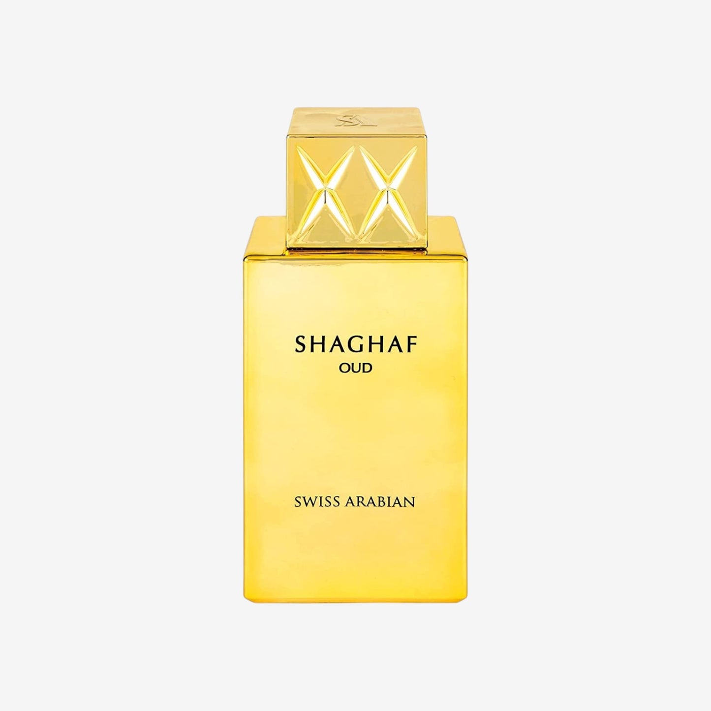 Shaghaf Oud Eau de Parfum 75ml von Swiss Arabian Safran Rose Praline Vanille Holz – Ein Duft für Damen und Herren