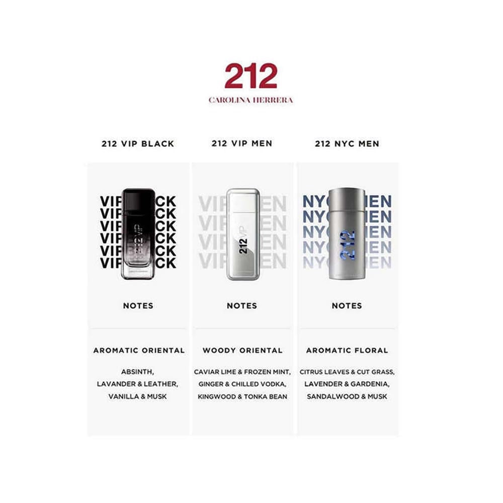 Caroline Herrera 212 VIP Men Eau de Toilette Spray, 1er Pack (1 x 100 ml)