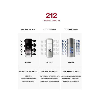 Caroline Herrera 212 VIP Men Eau de Toilette Spray, 1er Pack (1 x 100 ml)