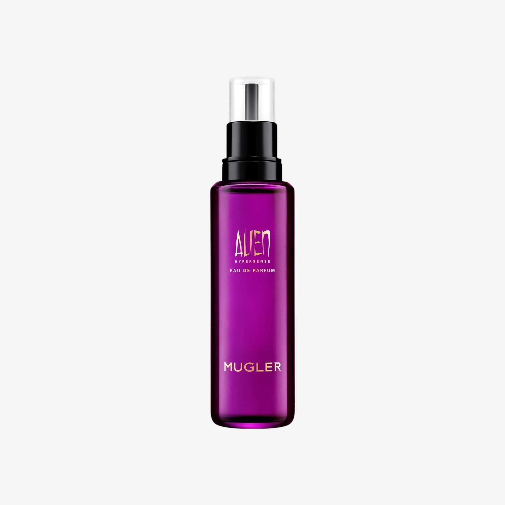 MUGLER Alien Hypersense Eau de Parfum, Damen-Parfum, Fruchtiger, holziger und blumiger Duft, Hypermodern und hyperfeminin, Nachfüllbar
