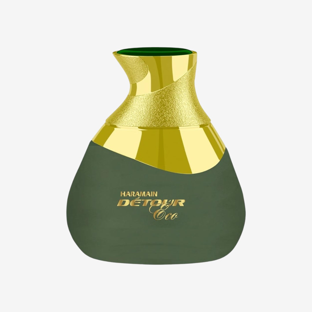 Al Haramain Detour Noir Eco 100ml Eau de Parfume Spray | Arabian Perfume for Women | Luxury Unisex Scent