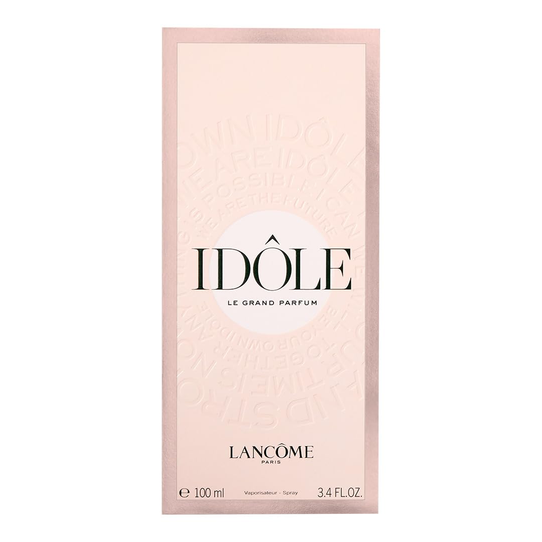 Lancôme Idôle Eau de Parfum, femininer, strahlender Duft mit Rose, Jasmin und Chypre-Akkord, nachhaltig und nachfüllbar