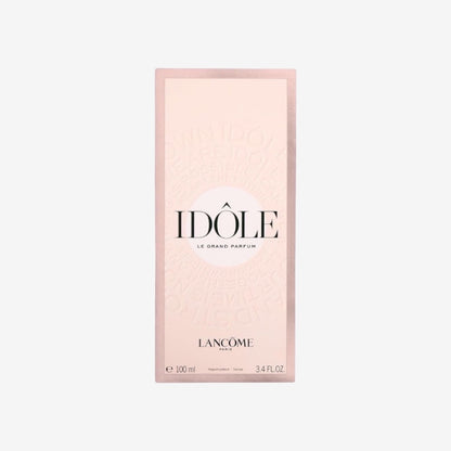 Lancôme Idôle Eau de Parfum, femininer, strahlender Duft mit Rose, Jasmin und Chypre-Akkord, nachhaltig und nachfüllbar