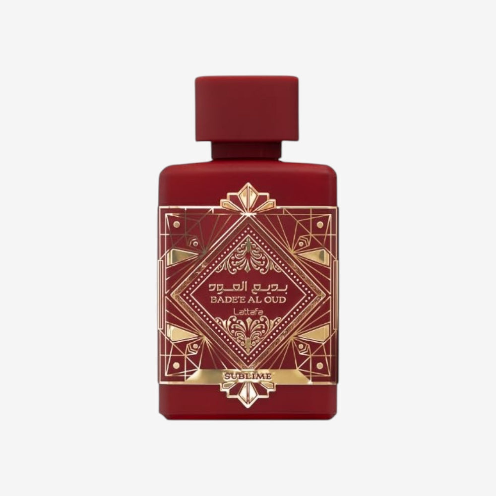 Lattafa Bade'e Al Oud Sublime - Tropisch, fruchtig, frisch, Vanille - Eau de Parfum langanhaltender Duft für Uni, 96.4 g / 100ml