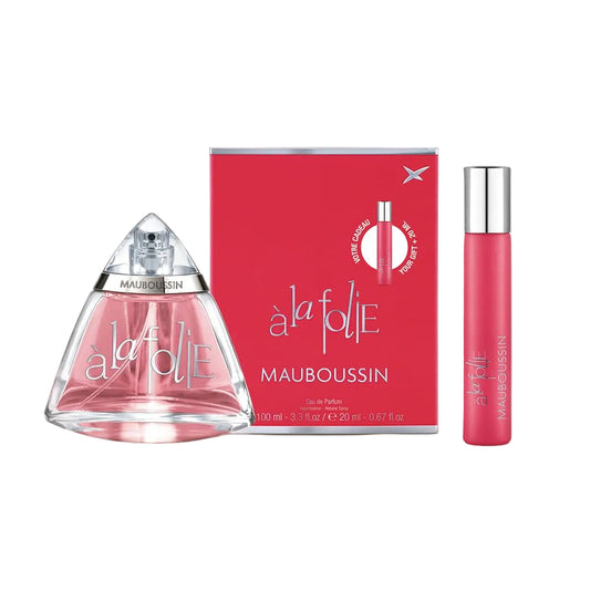 Mauboussin - Reise-Set A La Folie: Eau de Parfum 100 ml & Travel Spray 20 ml