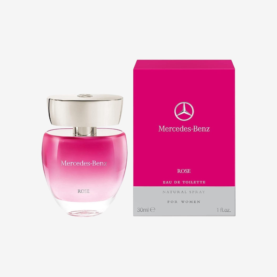 Mercedes-Benz Rose For Women Eau de Toilette Rose Nat. Spray, 90 ml