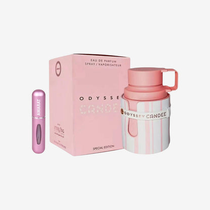 Odyssey Spectra Eau de Parfum, arabisches Parfüm, langanhaltend, inklusive nachfüllbarem Zerstäuber, würziger orientalischer Duft mit Zimt, Apfel und Tabak