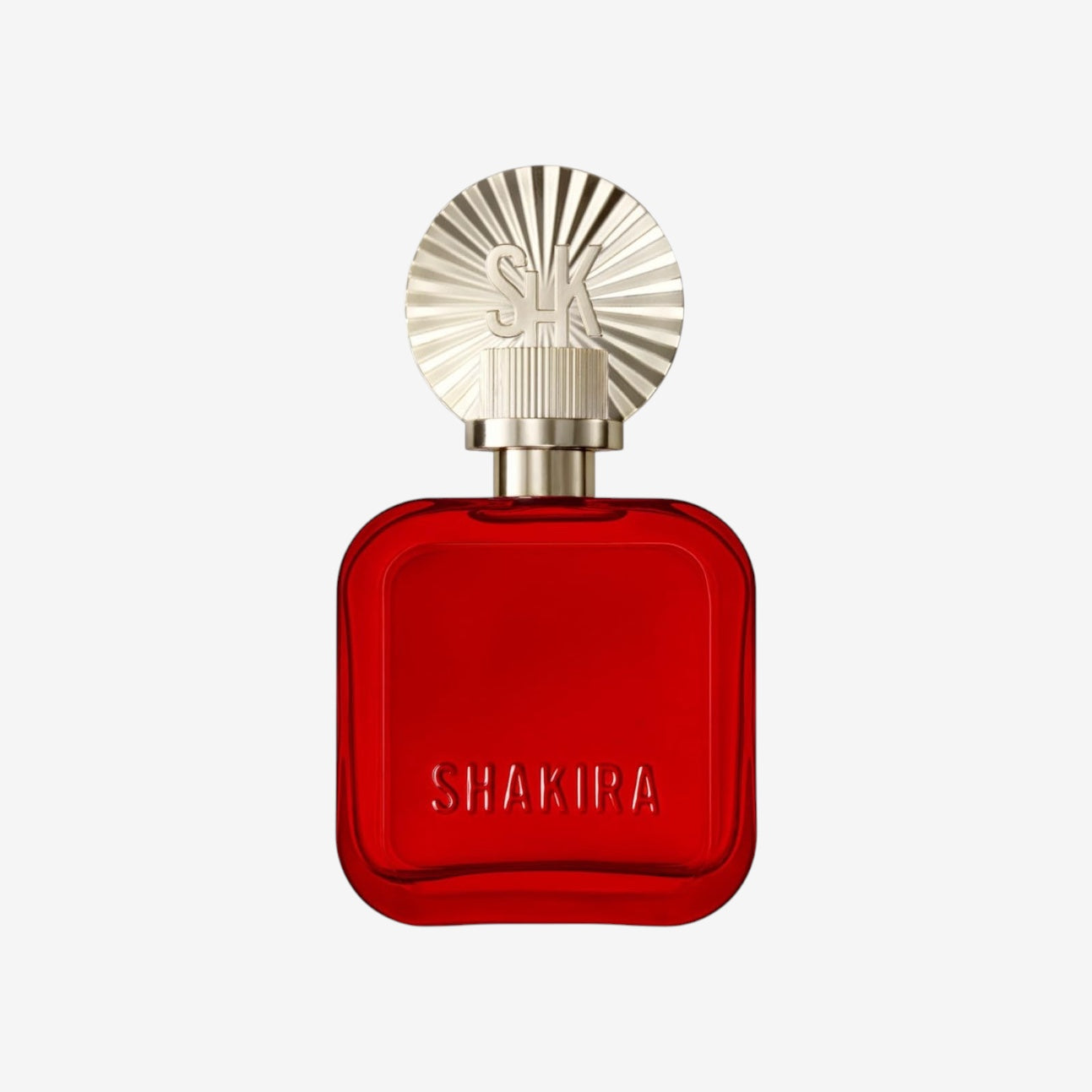 Shakira Perfumes – ROJO by Shakira Eau de Parfum für Damen – Langanhaltend – Kraftvoller, sinnlicher und charmanter Duft – Blumige, würzige und Bernsteinnoten – Ideal für tagsüber – 50 ml