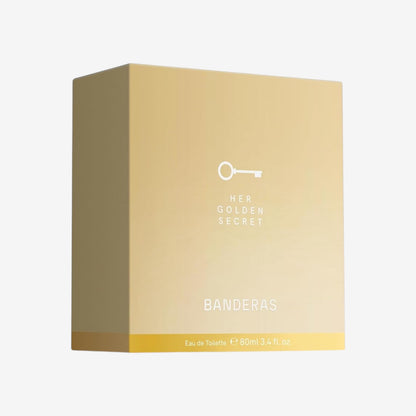 Banderas - Her Golden Secret - Eau de Toilette Spray für Frauen - 80 ml