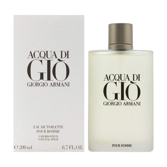 Giorgio Armani Acqua di Gio Homme, Eau de Toilette, Weiß, 1er Pack (1 x 200 ml)