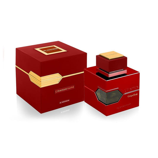 Al Haramain L'aventure Grapefruit 100ml Extrait de Parfum | Long-lasting Luxury Perfume for Women Spray | Arabian Eau de Parfume Scent